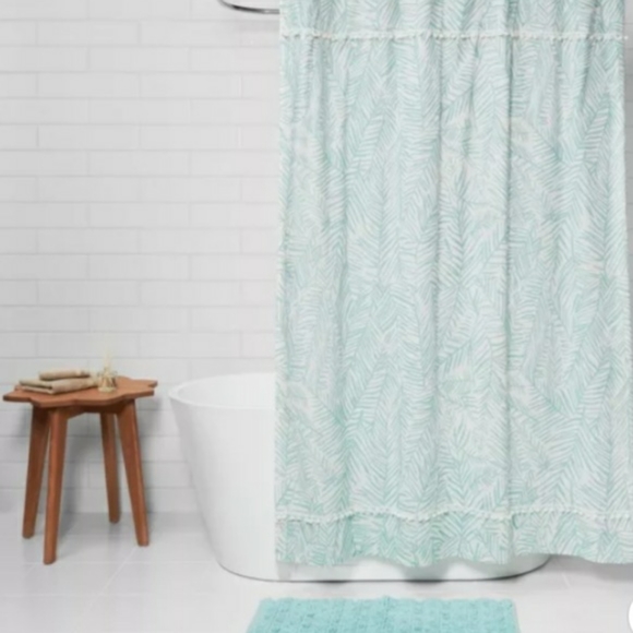 Opalhouse Bath Opalhouse Caribbean Leaf Shower Curtain Poshmark